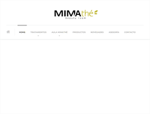 Tablet Screenshot of mimathe.es